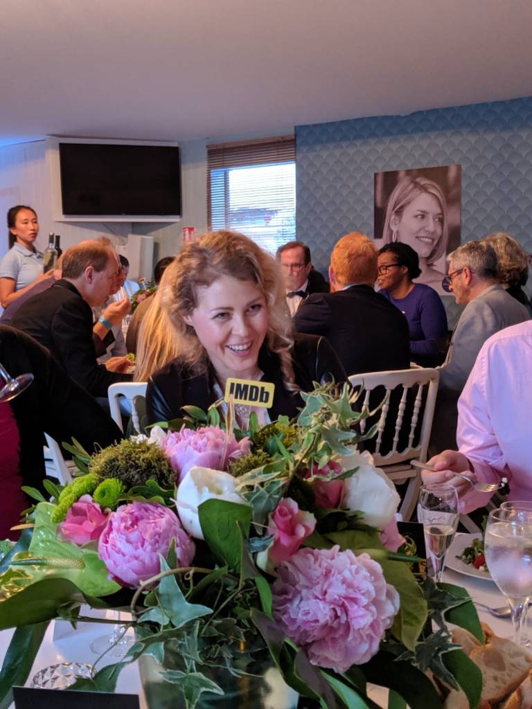 Kristina Moskalenko at IMDB lunch at Cannes, 2019