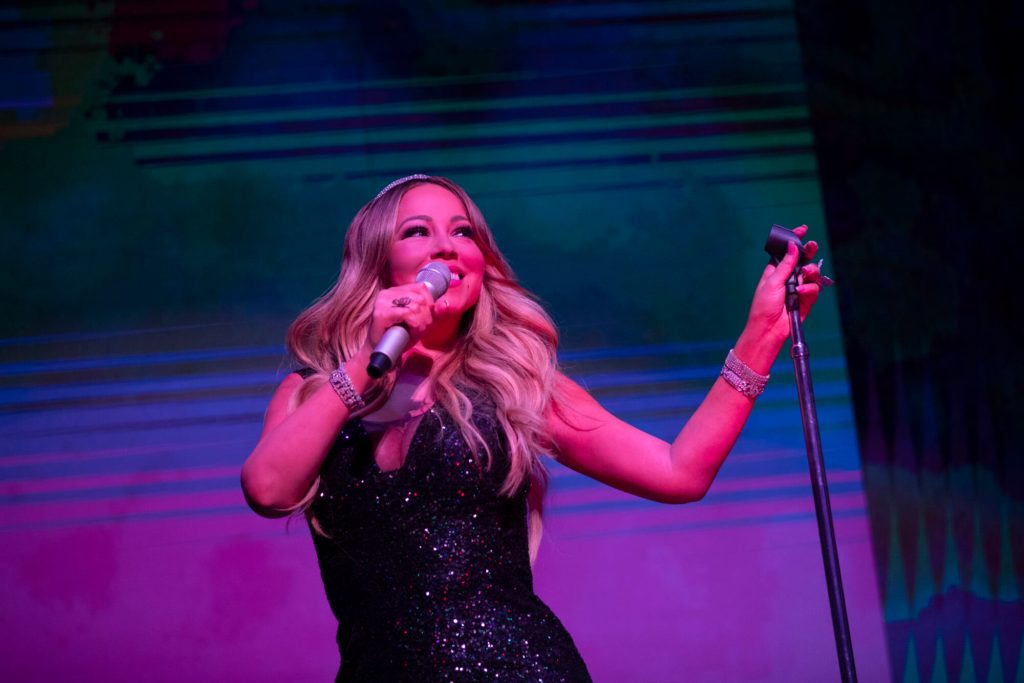 Mariah Carey performance at the Chopard Party / Image Source: Chopard