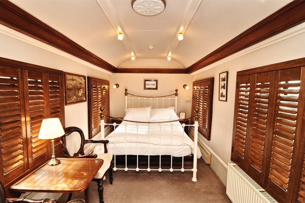 Interiors of the Belmond British Pullman Train