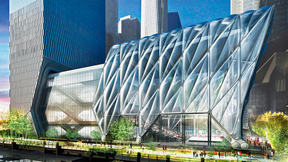 The transformable theater Shed is the brainchild of Rockwell Group and Diller Scofidio + Renfro
