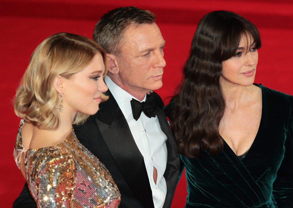 Léa Seydoux, Daniel Craig, Monica Bellucci