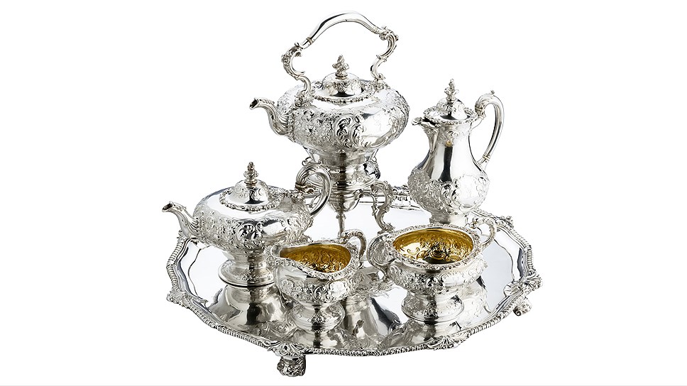 Garrard Fine Silver Tea Set – Photo: Courtesy of Garrard