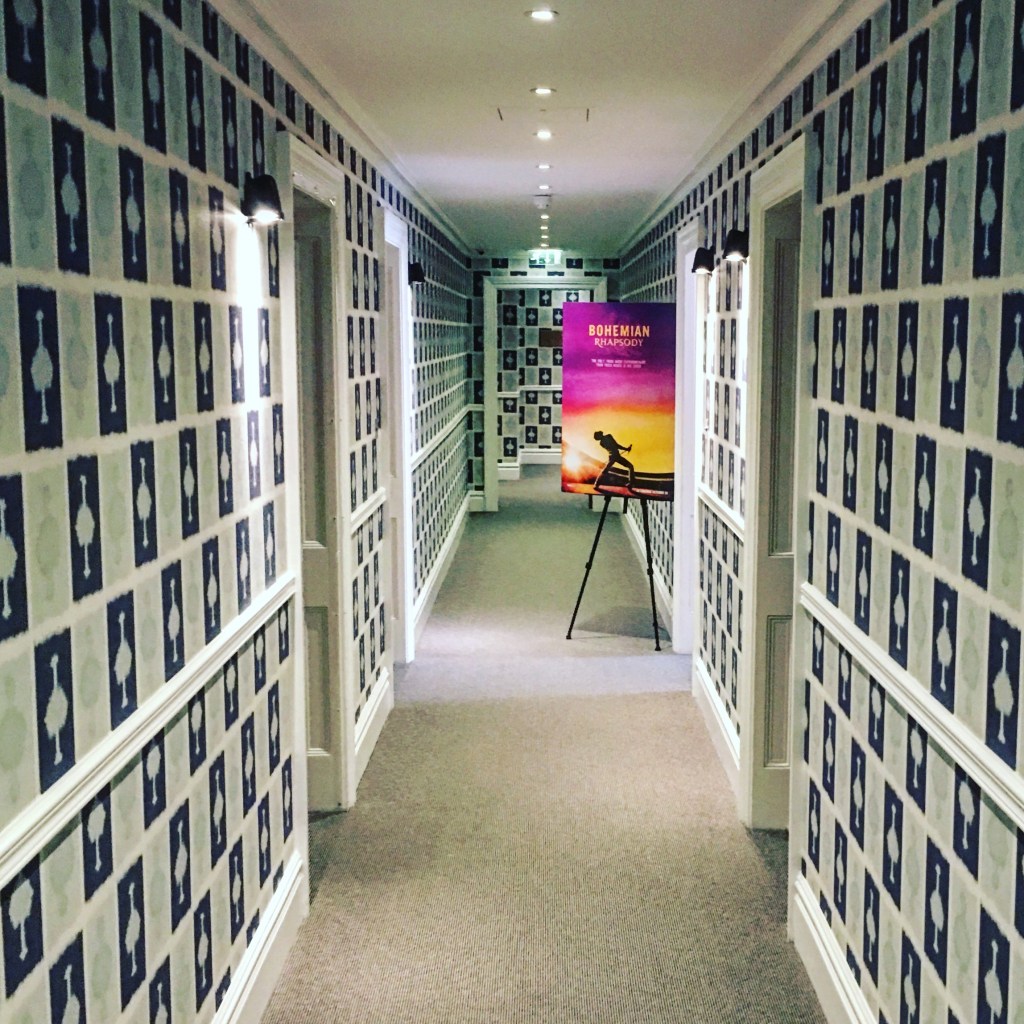 Walking to the Rami Malek interview within the promotional tour in London, in July 2018 / Photo by Kristina Moskalenko