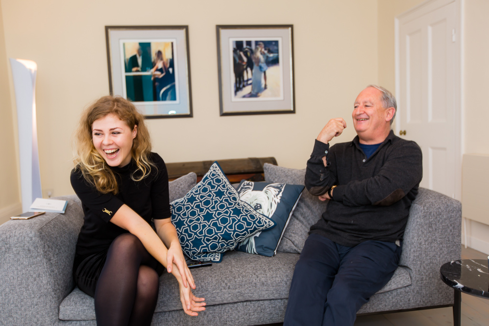 Stuart Lawson interviewed by Kristina Moskalenko for the Russian FT / Photo by Alexander Ivanov Photography